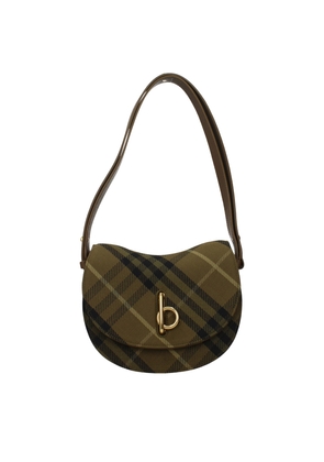 Burberry Green Fabric Shoulder Bag