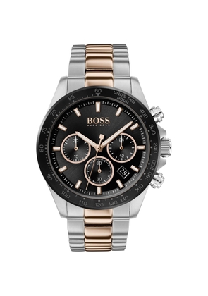 Hugo Boss Gray Stainless Steel Dress Watch