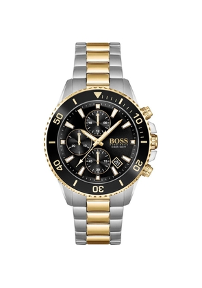 Hugo Boss Gray Stainless Steel Dress Watch