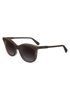 Longchamp Brown Acetate Sunglasses
