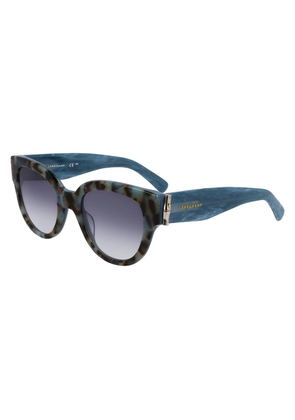 Longchamp Blue Acetate Sunglasses