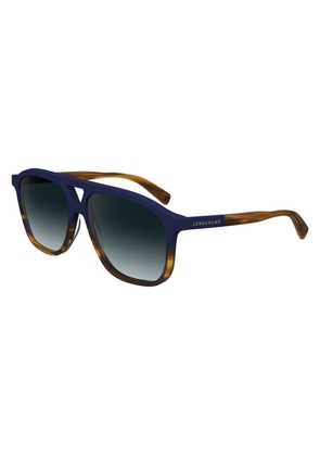 Longchamp Blue Acetate Sunglasses