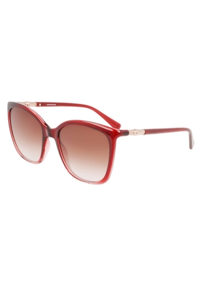 Longchamp Red Injected Sunglasses