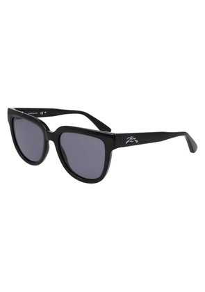Longchamp Black Injected Sunglasses