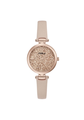 Furla Multicolor Leather Dress Watch