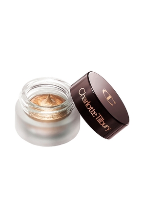 Charlotte Tilbury Eyes To Mesmerise in Metallic Gold.