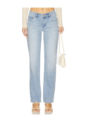 Abrand 99 Straight Jeans in Blue. Size 32. Also in 28.