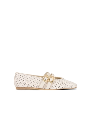 Dolce Vita Baylee Flat in Ivory. Size 9.5. Also in 10.