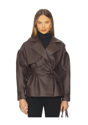 Diana Milkanova Studio Iconic Jacket in Brown.