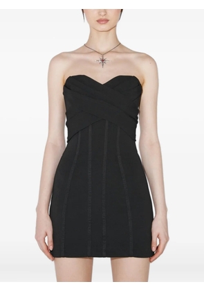 MISBHV strapless corset mini dress - Black