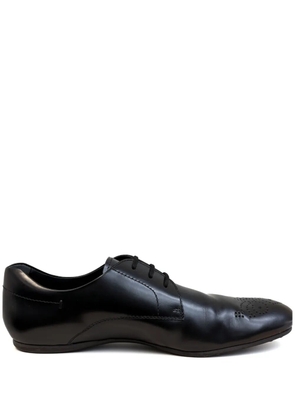 Tod's Fiore Brian Derby shoes - Black