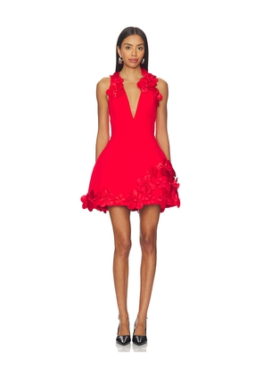 Bronx and Banco Estelle Mini Dress in Red. Size L. Also in M, S.