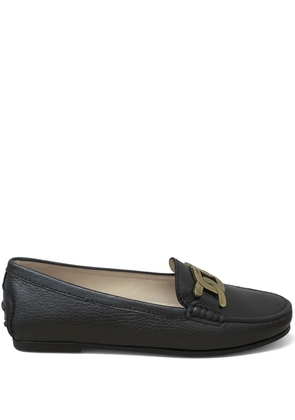 Tod's chain-detail loafers - Grey