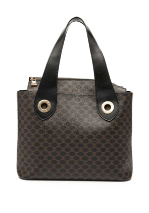 Celine Pre-Owned 1998 Macadam Coated Canvas handbag - Brown