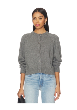 ALIGNE Tania Merino Cardigan in Mid Grey. Size L. Also in M.