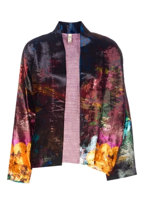 YAVI open long-sleeve jacket - Green