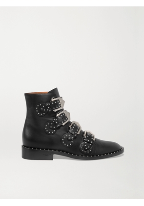 Givenchy - Elegant Studded Leather Ankle Boots - Black - IT35,IT35.5,IT36,IT36.5,IT37,IT37.5,IT38,IT38.5,IT39,IT39.5,IT40,IT40.5,IT41,IT41.5,IT42
