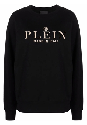 Philipp Plein Iconic Plein long-sleeve sweatshirt - Black