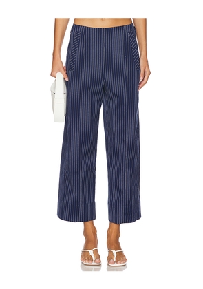Free People Acadia Trouser in Blue. Size 2. Also in 4.