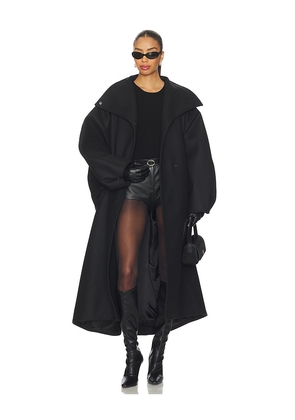 Diana Milkanova Studio Mia Coat in Black.