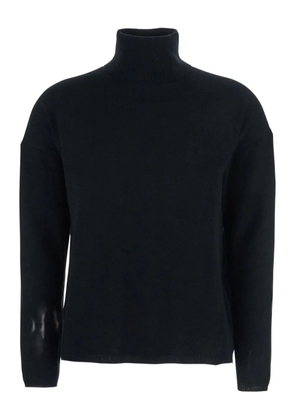 Allude turtleneck cashmere sweater - Black