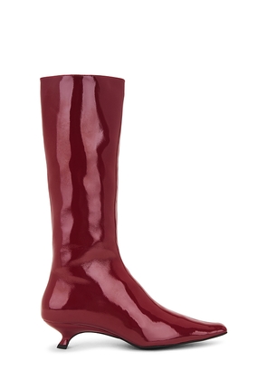 Jeffrey Campbell No-Space Boots in Red. Size 8. Also in 6, 7.