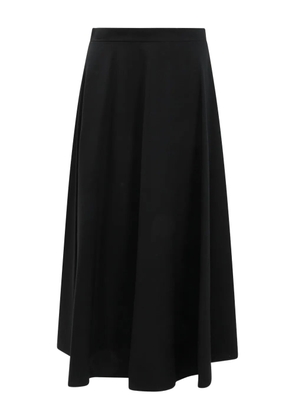Semper flared midi skirt - Black