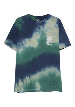 Mauna Kea tie-dye T-shirt - Blue