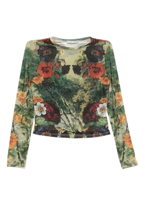 alice + olivia Delaina top - Green
