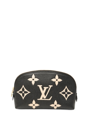 Louis Vuitton Pre-Owned 2021-2025 Bicolor Monogram Empreinte Giant Cosmetic pouch - Black