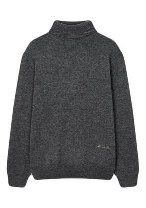 Man On The Boon. turtleneck sweater - Grey