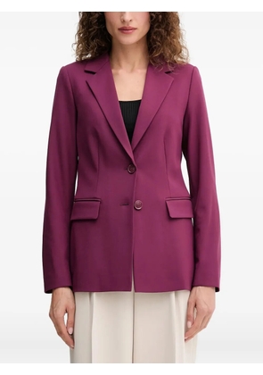 Benetton rear vent blazer jacket - Purple