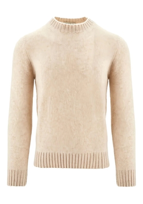 Piacenza Cashmere ribbed sweater - Neutrals