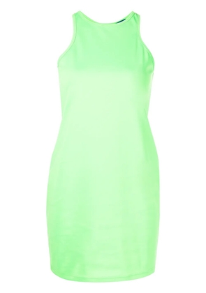 Lhd Hockney sleeveless backless mini dress - Green