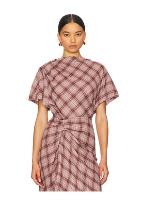 Isabel Marant Etoile Neyela Top in Mauve,Purple. Size 36/4. Also in 34/2, 38/6.