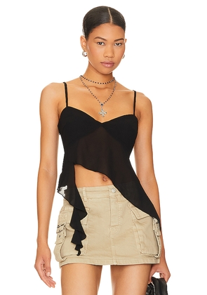 MORE TO COME Adalia Top in Black. Size M. Also in S, XL.