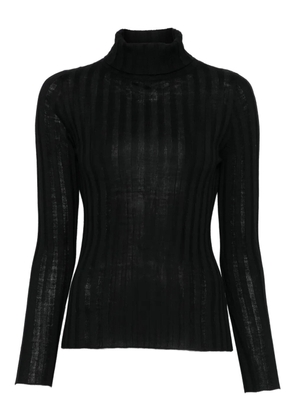 Hugenberg ribbed turtleneck sweater - Black