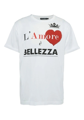 Dolce & Gabbana Pre-Owned graphic-print T-shirt - White