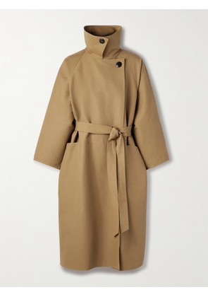 The Row - Aurore Oversized Cotton Trench Coat - Brown - US0,US2,US4,US6,US8,US10