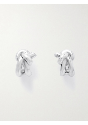 Bottega Veneta - Knot Silver Earrings - One size