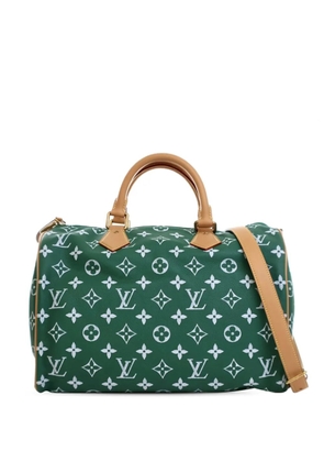 Louis Vuitton Pre-Owned 2024 Monogram Leather Speedy P9 Bandouliere 40 satchel - Green
