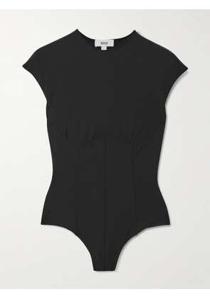AGOLDE - Nadia Stretch-jersey Bodysuit - Black - x small,small,medium,large,x large