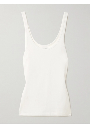 ST. AGNI - Stretch Organic Cotton-jersey Tank - White - xx small,x small,small,medium,large,x large