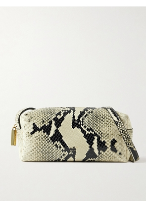 KHAITE - Kye Mini Snake-effect Shoulder Bag - Animal print - One size