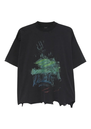Balenciaga Pre-Owned DIY printed T-shirt - Black
