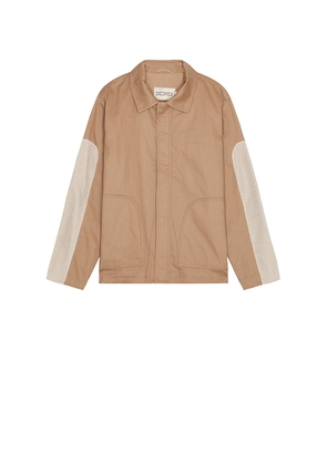 SIEDRES Leon Jacket in Brown. Size M. Also in S.