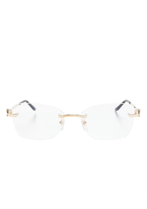 Cartier Eyewear Panthère de Cartier glasses - Gold