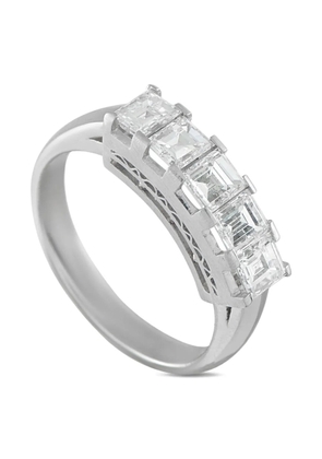 LB Exclusive platinum diamond ring - Silver
