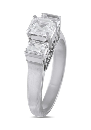 LB Exclusive platinum diamond ring - Silver