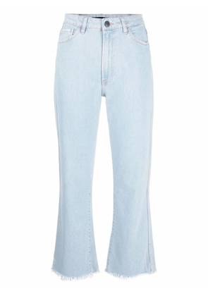 3x1 Emma cropped flared jeans - Blue